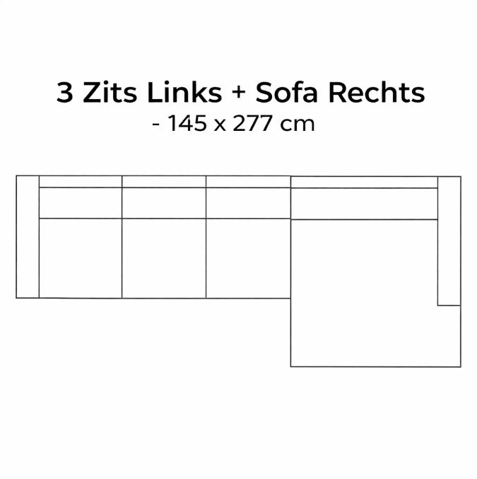 SEVN Butterfly – Modulaire Design Bank populairste opstellingen