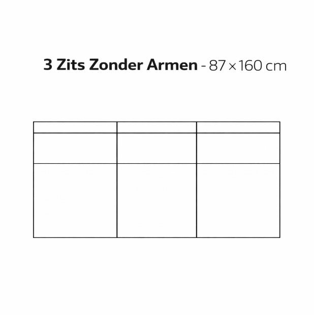 Strakke Modulaire Bank Zelf Samenstellen | SEVN Annebeth