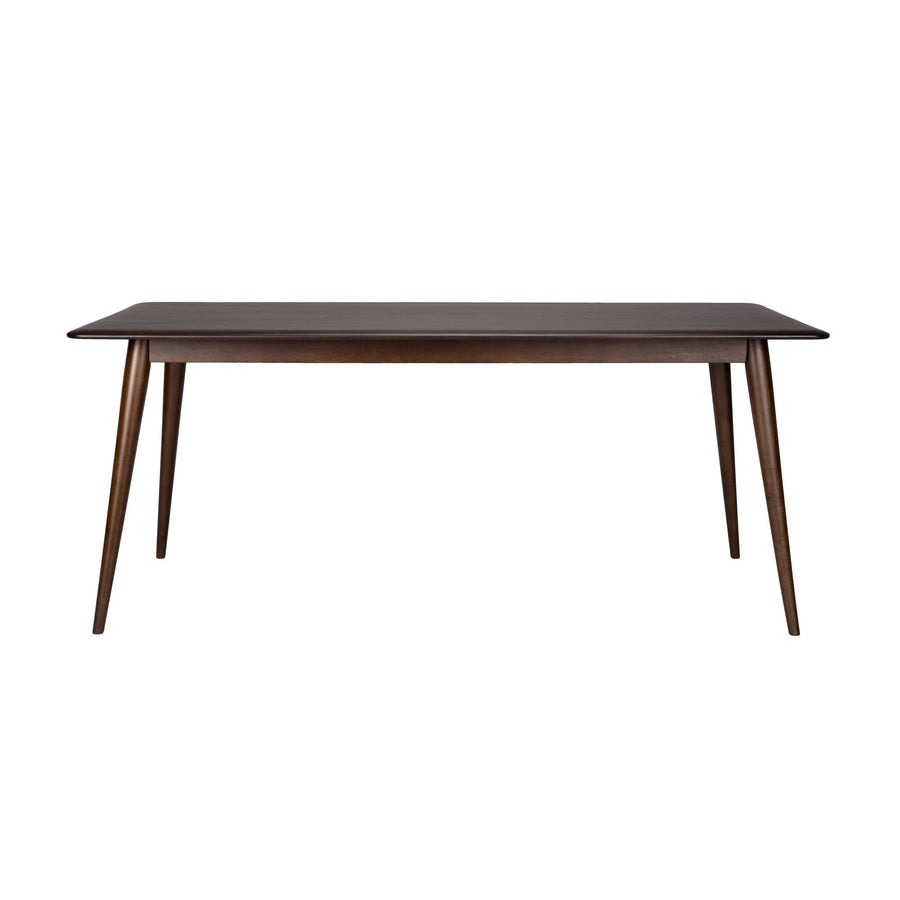 Rechthoekige eettafel walnootkleur 180 x 80 cm – Dutchbone Elroy