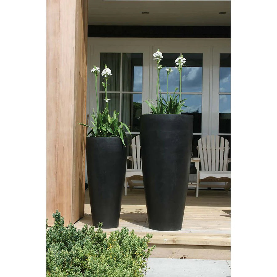 Bloempot Kentucky black M voor binnen& buiten