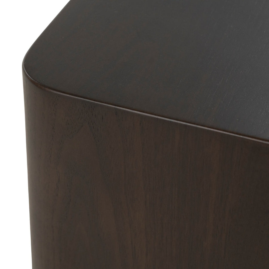 Bijzettafel Jip – MDF & walnootfineer