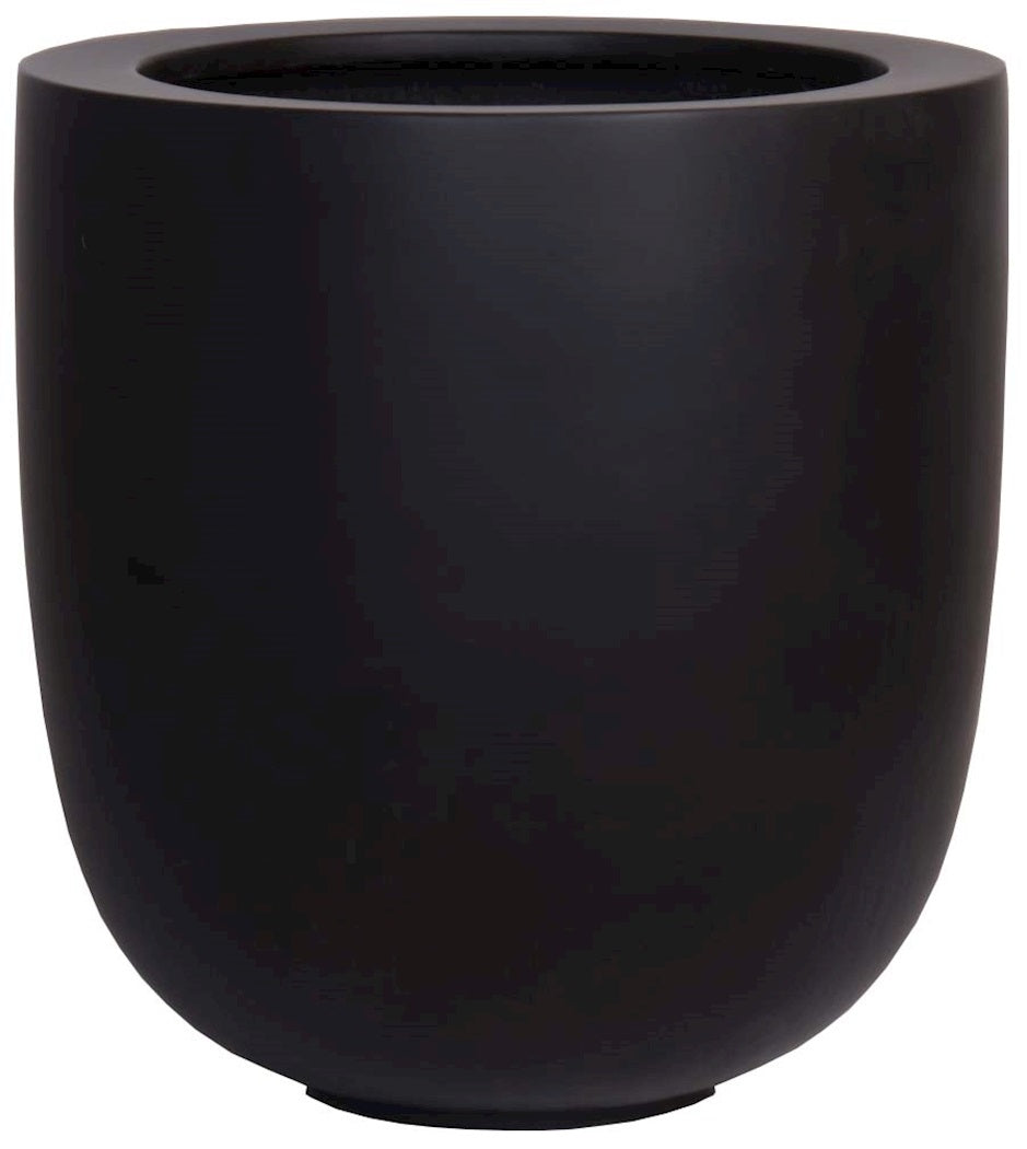 Bloempot Ducos big black voor binnen & buiten