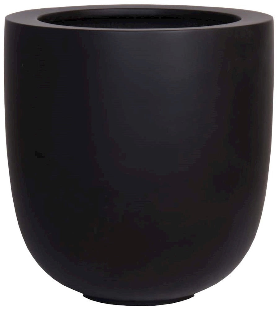 Bloempot Ducos big black voor binnen & buiten