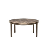 Salontafel Silke small – ijzer & Emperador marmer