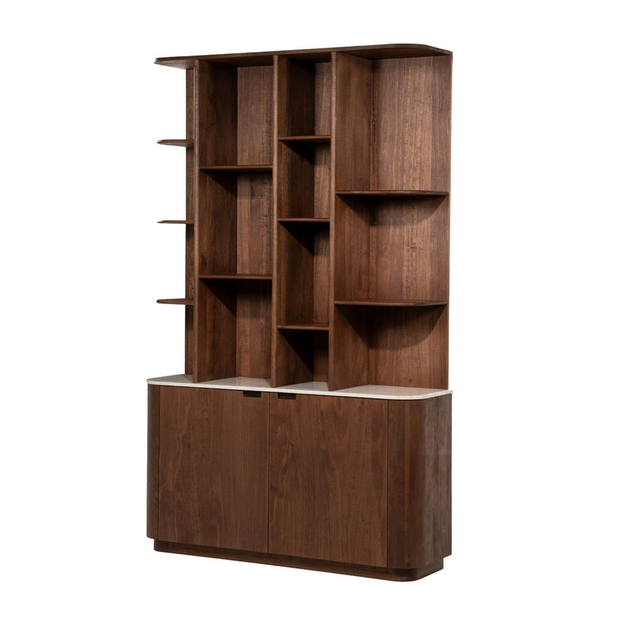Kabinet Vigo 139x220 cm – mangohout & botochino
