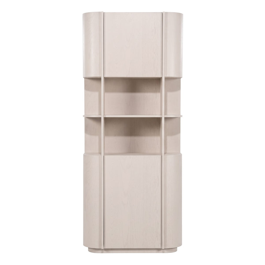 Kabinet Oslo 93x220 cm – eiken & eikenfineer taupe