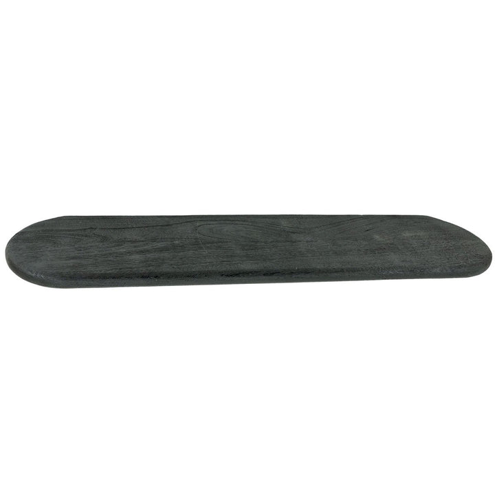 Set van 3 Wandplanken – Walnoot, Zwart &amp; Blank