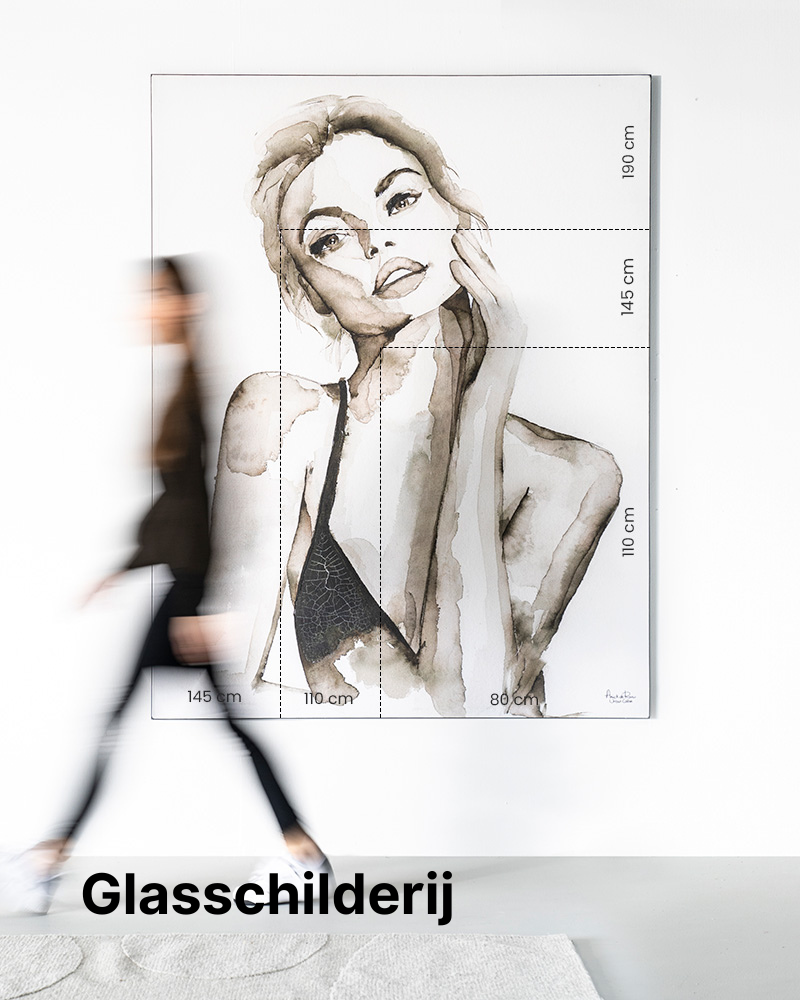 Siaa 2 - Moderne Wanddecoratie | Artprint, Glass Art & Wandkleed