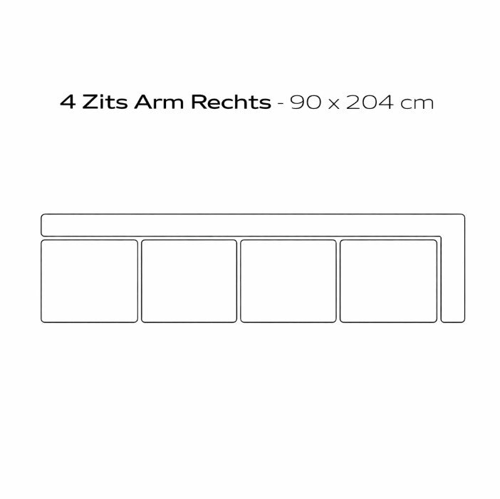 Ronde Modulaire Bank Zelf Samenstellen | SEVN Diane