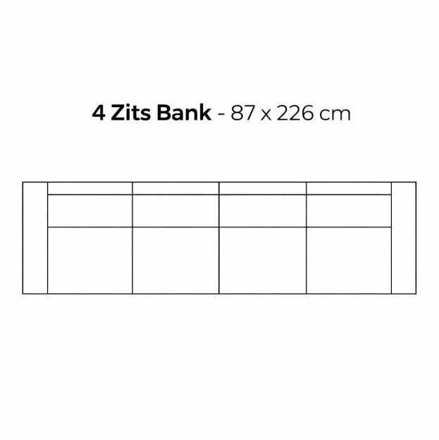 SEVN Annebeth – Modulaire Design Bank populairste opstellingen