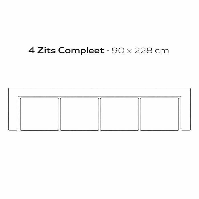 SEVN Diane – Modulaire Design Bank losse modules-zelf samenstellen