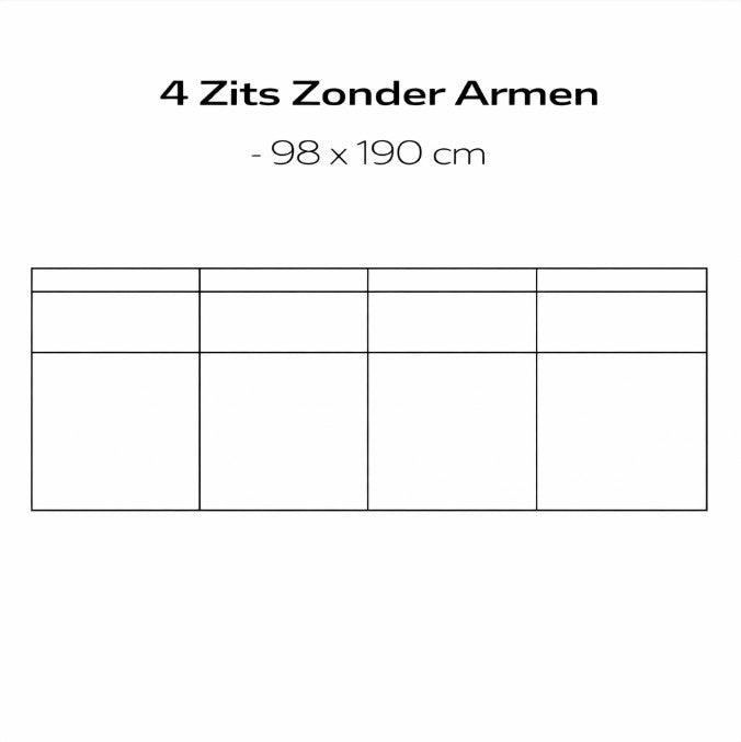 SEVN Butterfly – Modulaire Design Bank losse modules-zelf samenstellen