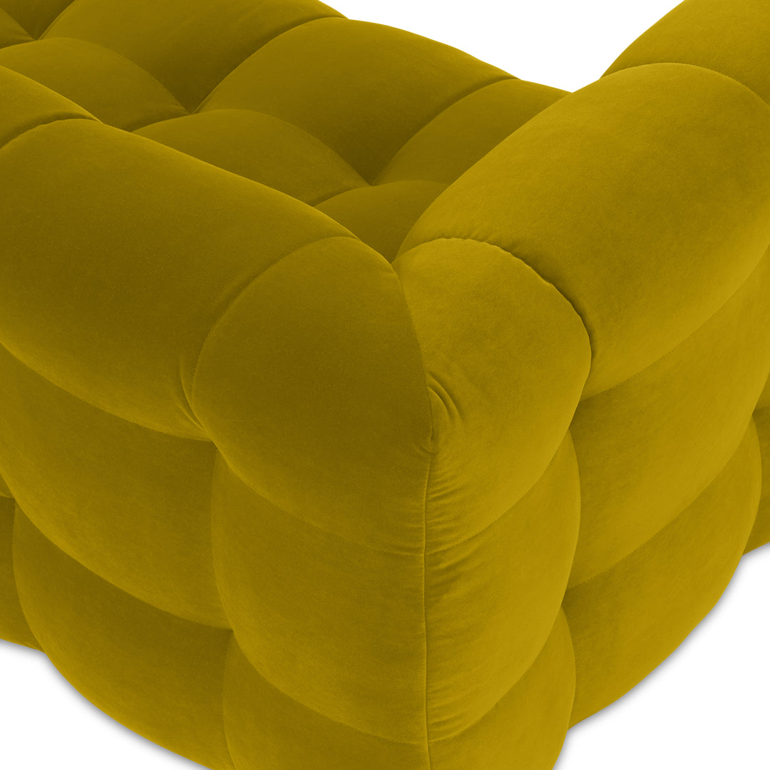 Velvet Bank 3-Zits – Ronde Luxe Designbank | Royal sun 133