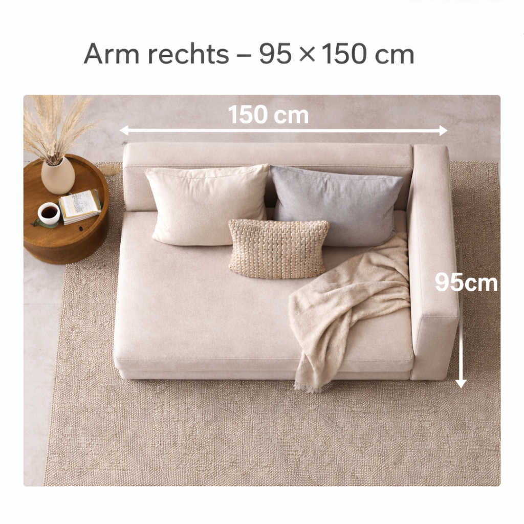 SEVN Veronique – Modulaire Design Bank losse modules-zelf samenstellen