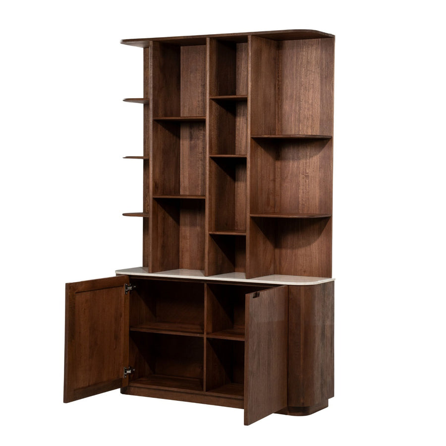 Kabinet Vigo 139x220 cm – mangohout & botochino