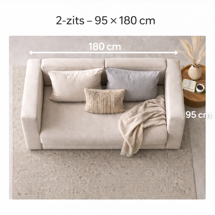 SEVN Veronique – Modulaire Design Bank losse modules-zelf samenstellen