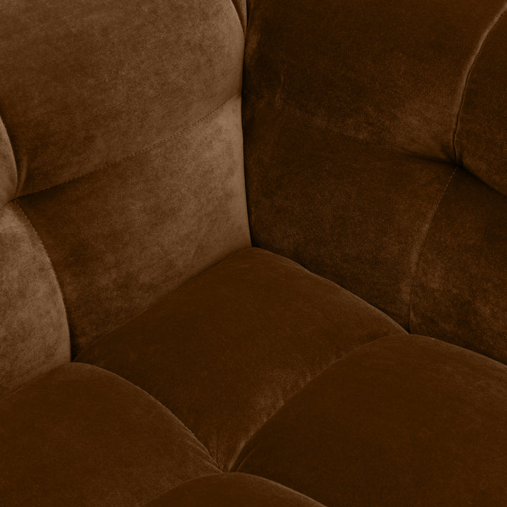 Velvet U-Bank – Luxe Modulaire Zithoek | Royal wood