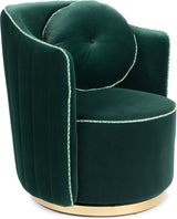 Sassy Granny Fauteuil Donkergroen | Bold Monkey Velvet Design Fauteuil