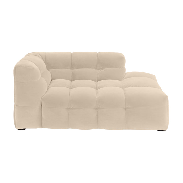 Velvet Chaise Longue – Luxe Ronde Design Ligbank | Royal Linen