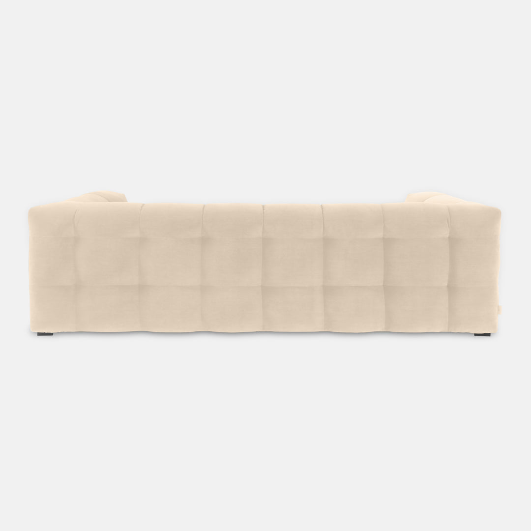 Velvet Bank 3-Zits – Ronde Luxe Designbank | Royal Linen