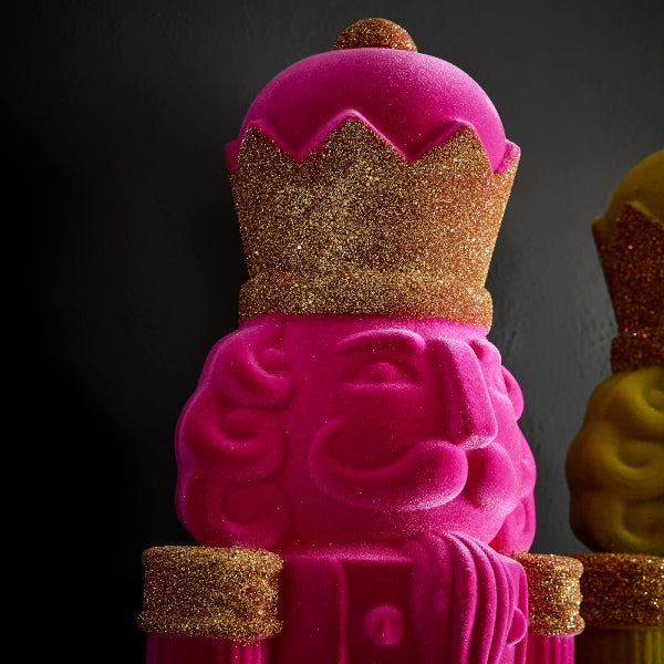 Velvet Notenkraker 50cm  - Kleurrijke kerst