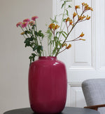 Artic Mauve vaas – Mondgeblazen paarse designvaas Ø21–25 cm