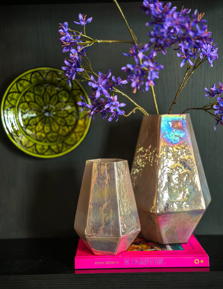 Lara Vazen Set – Poederroze (Set van 2)