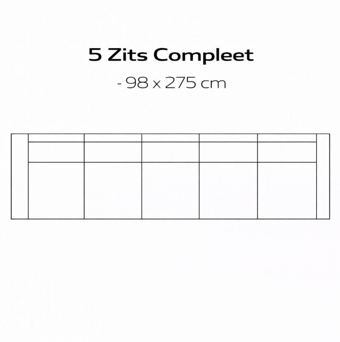 SEVN Butterfly – Modulaire Design Bank losse modules-zelf samenstellen