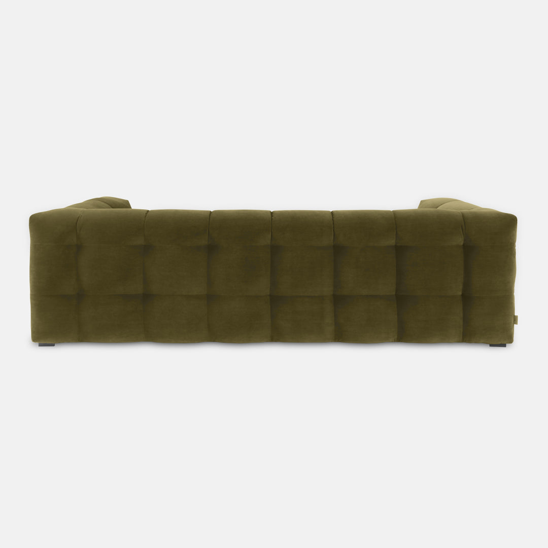Velvet Bank 3-Zits – Ronde Luxe Designbank | Royal Forest