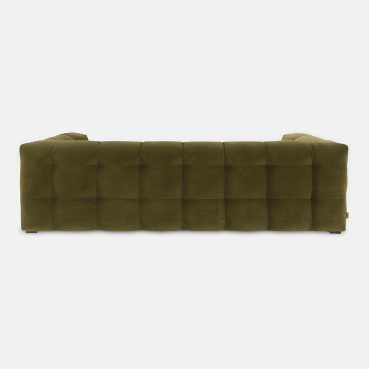 Velvet Bank 3-Zits – Ronde Luxe Designbank | Royal Forest