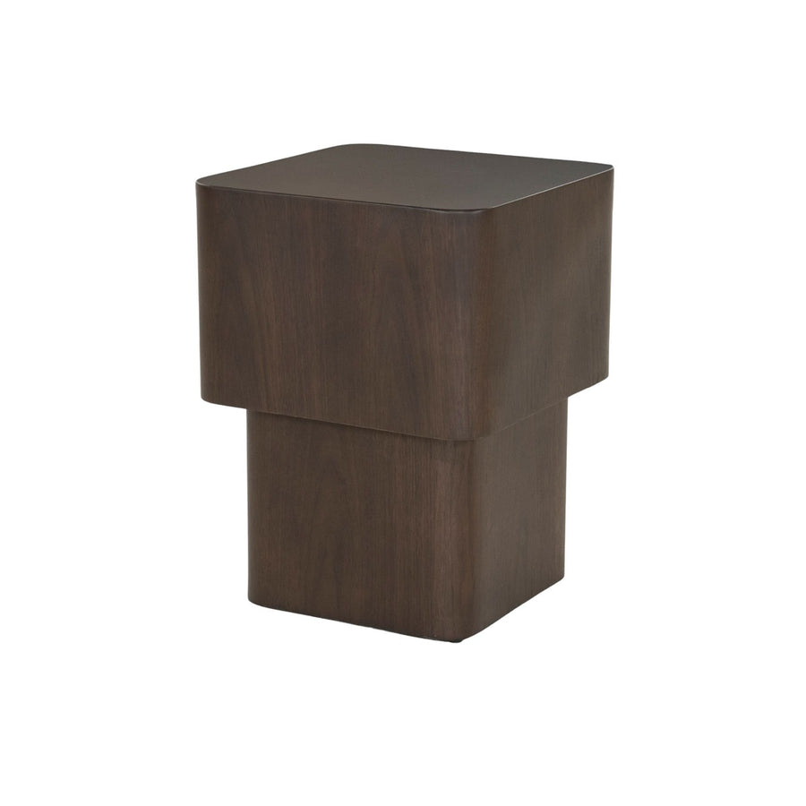 Bijzettafel Jip – MDF & walnootfineer