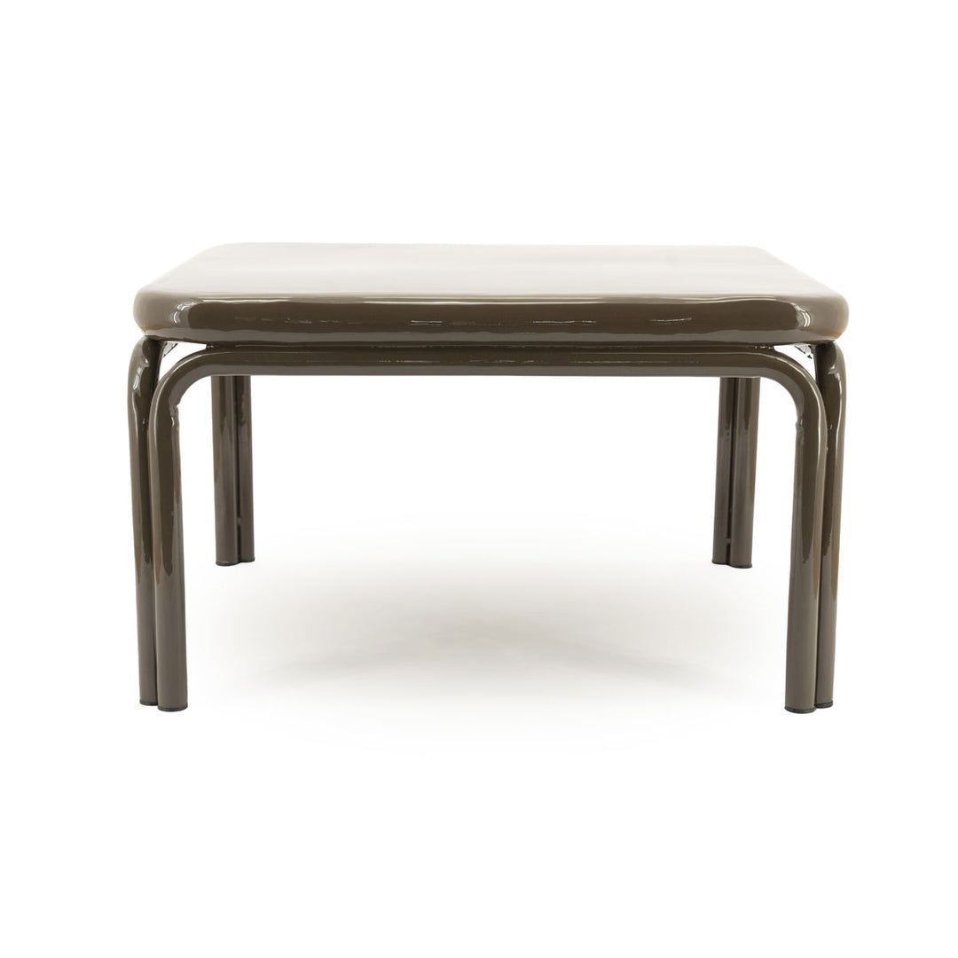 Salontafel Zilo donkerbruin vierkant