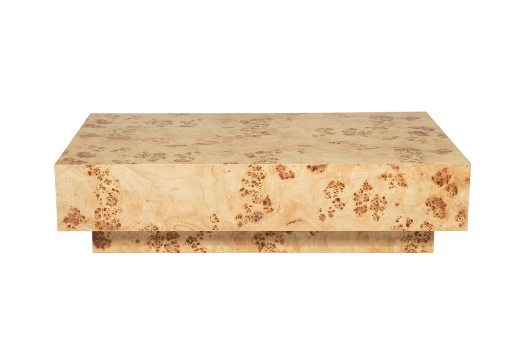 Salontafel Dean wortelhout-look