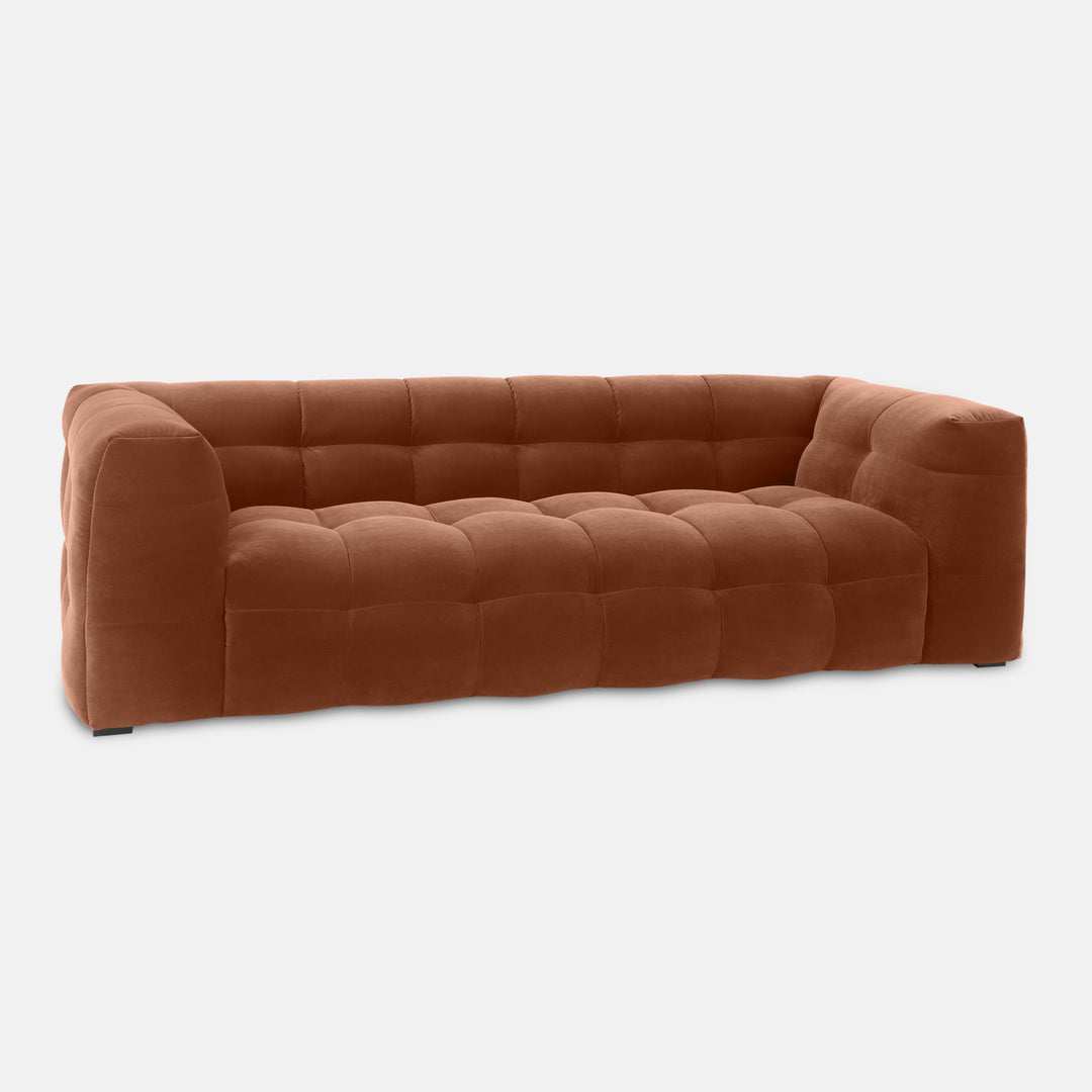 Velvet Bank 3-Zits – Ronde Luxe Designbank | Royal Magnolia