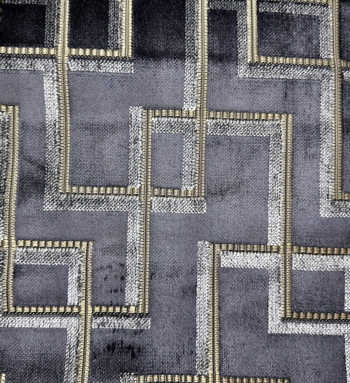 Luxe velvet poef Luna