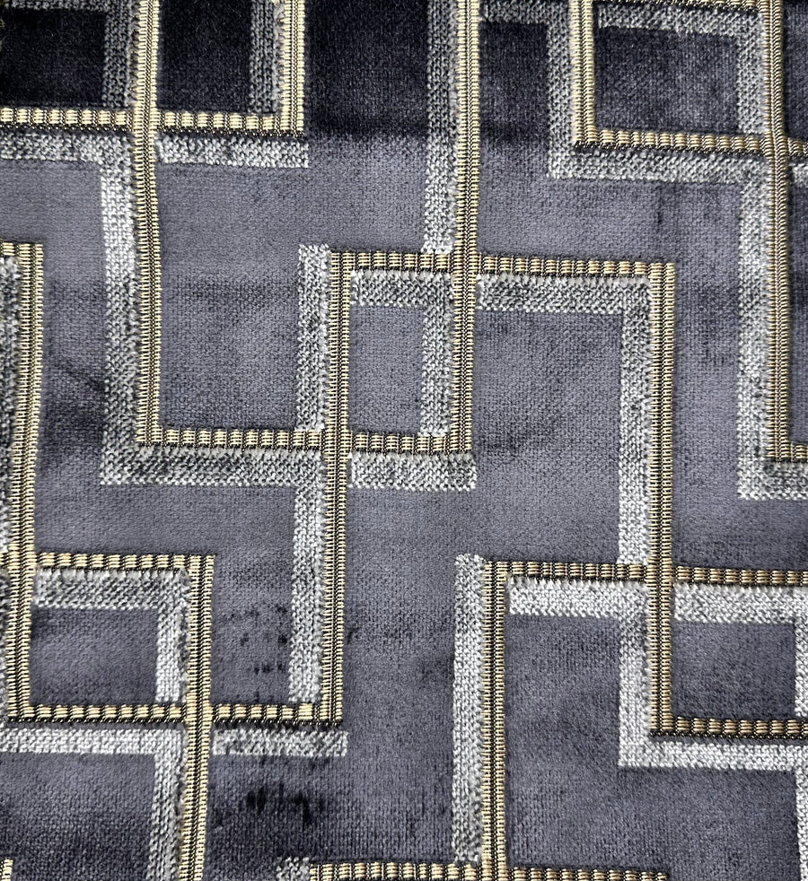 Luxe velvet poef Luna