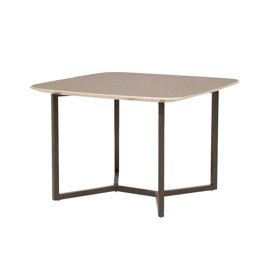 Salontafel Jace small – MDF & ijzer beige