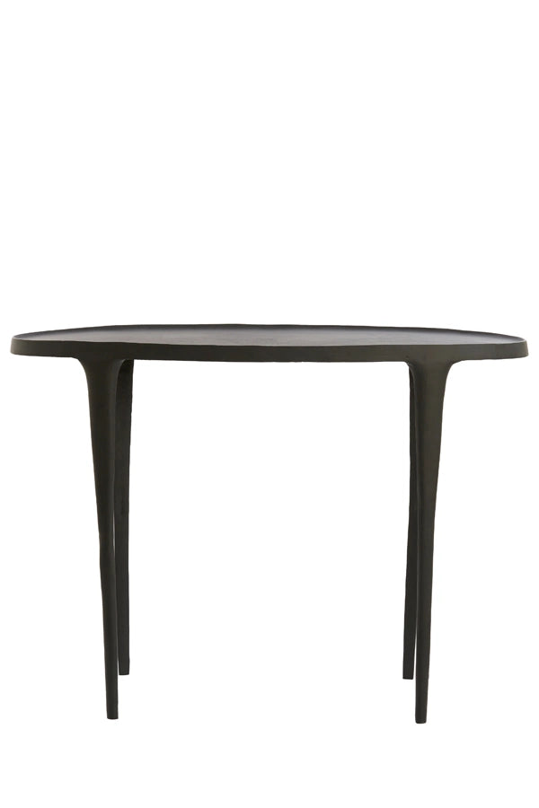 Light & Living Sidetable Arica Donkerbruin 110cm