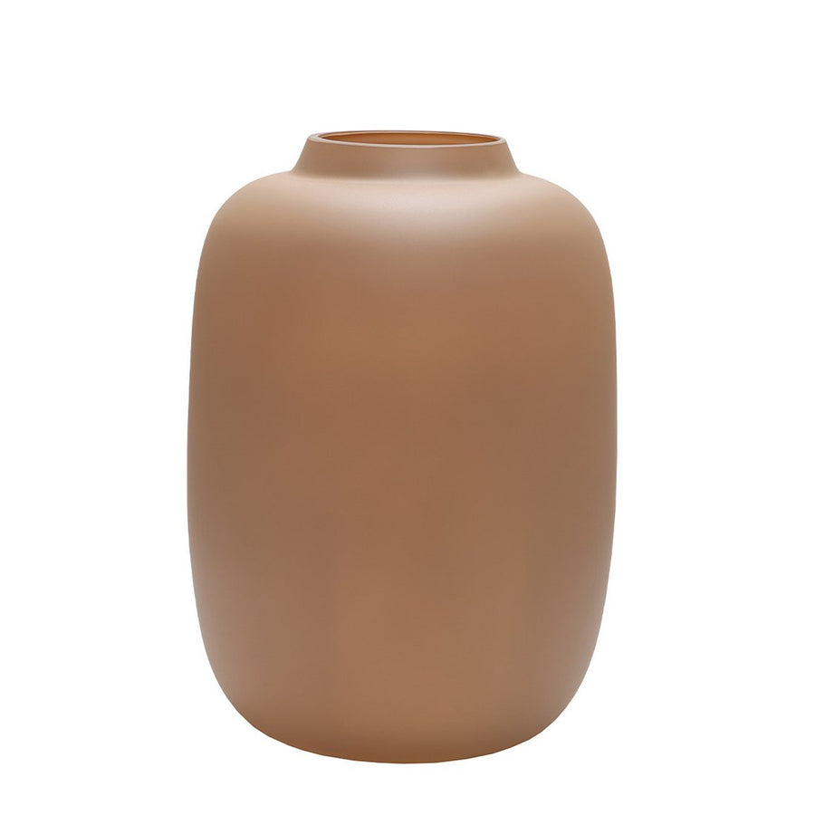 Artic Matte Sand – Elegante Handgeblazen Vaas