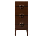 WOOOD Merge ladekast 6 lades hout bruin-rood