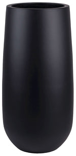 Bloempot Idaho black voor binnen en buiten .