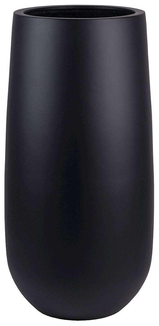 Bloempot Idaho black voor binnen en buiten .