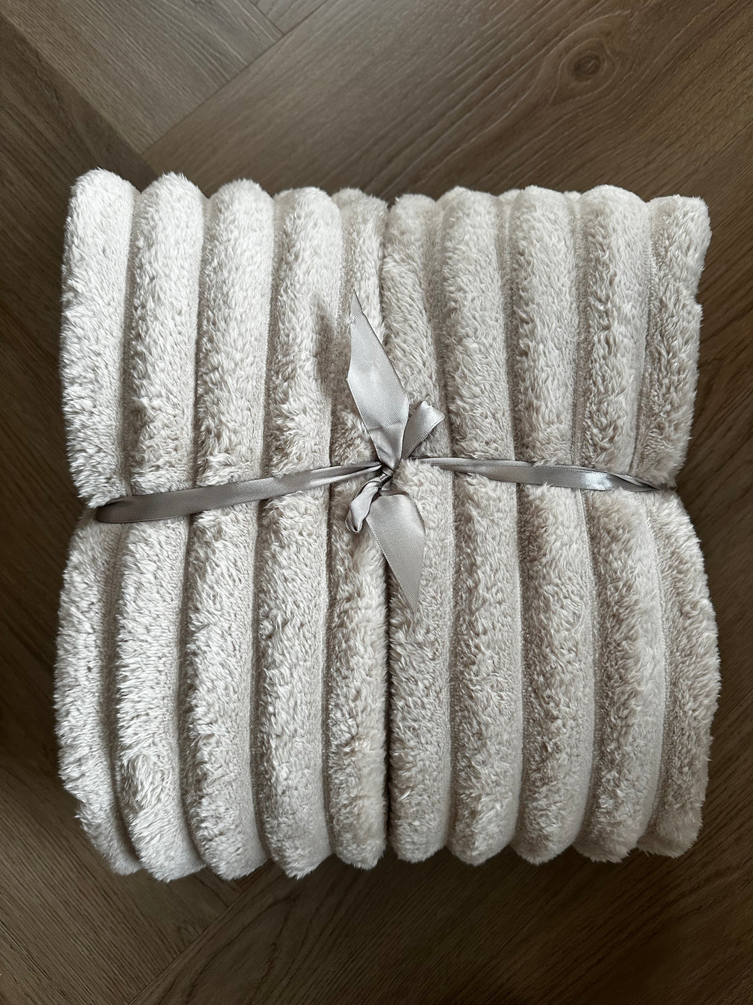Luxe Polly Bontplaid – Zachte Rib Deken
