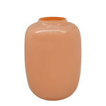 Artic Pastel Peach vaas – Glazen design in zacht oranje-roze Ø21–25xH29–35