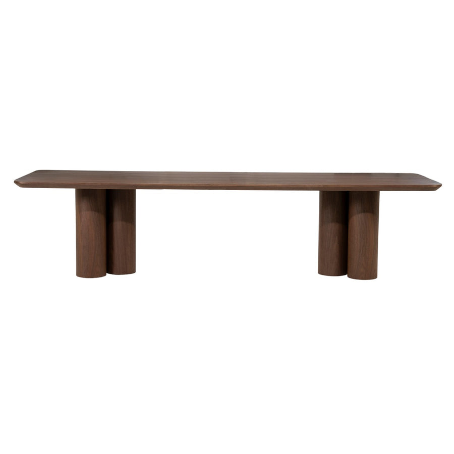 Eettafel Logan 300x110 cm – MDF & walnootfineer