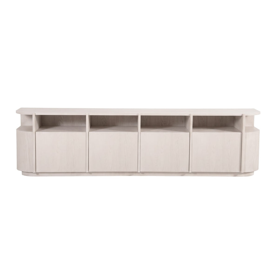 Dressoir Oslo 203 cm – eiken & eikenfineer taupe