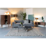 Wandkast Barbier Walnoot