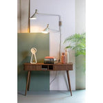 Sidetable Barbier Walnoot