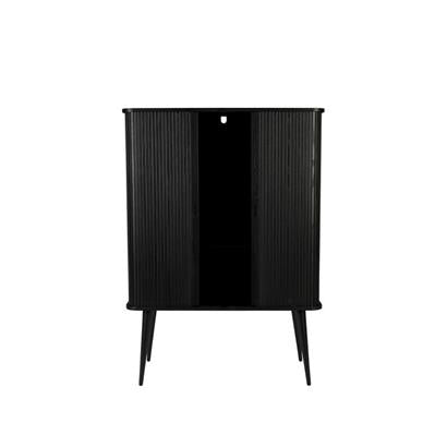 Wandkast Barbier Zwart