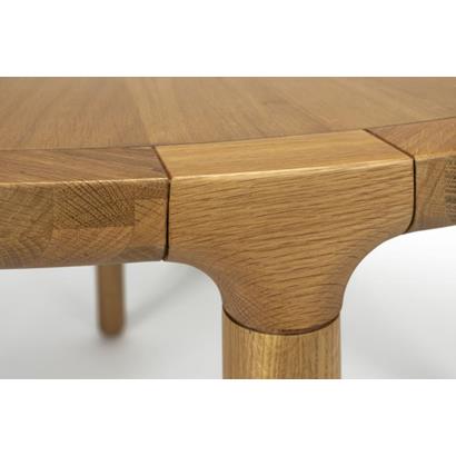Ronde Eettafel Storm Naturel detail